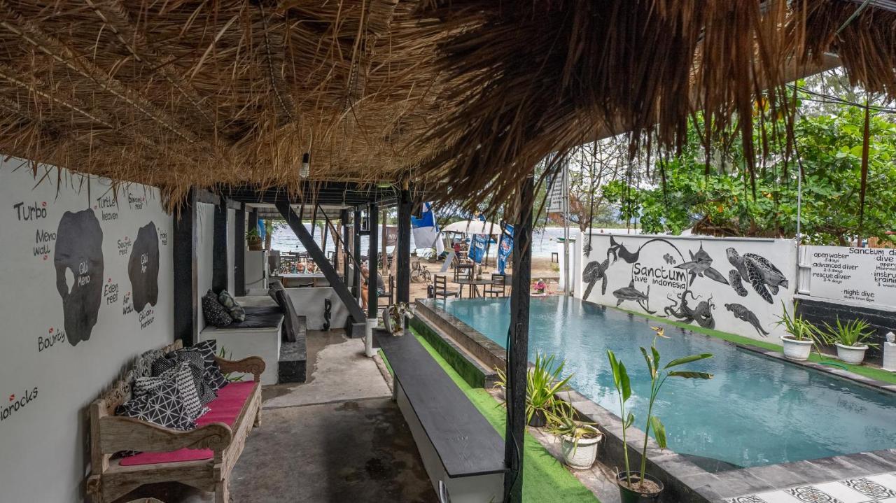 Sanctum Dive Villa With Private Pool Gili Trawangan Luaran gambar